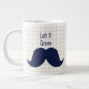 Search for funny mustache mugs Typography