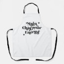 Search for funny characters aprons Retro