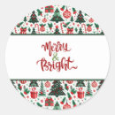 Search for candy cane stickers Vintage