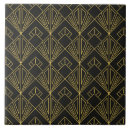 Search for art deco pattern tiles Black