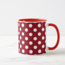 Search for red polka dot mugs White polka dots