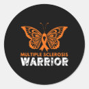 Search for multiple sclerosis butterfly stickers Warrior
