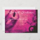 Search for pink masquerade party invitations Sixteen