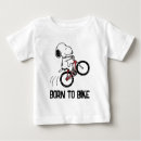 Search for bicycle baby clothes Snoopy
