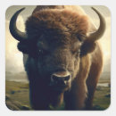 Search for bison animal stickers Nature
