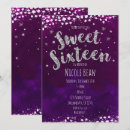 Search for starry night sweet 16 invitations Sparkle