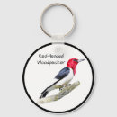Search for red head key rings Bird