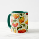 Search for red and yellow mugs Vibrant