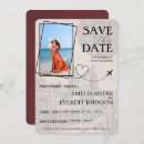 Search for aeroplane save the dates Travel