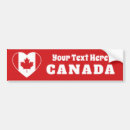 Search for love canada bumper stickers Heart
