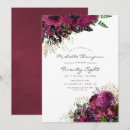 Search for burgundy and gold birthday invitations Chic