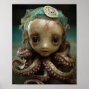 Search for creepy doll art Vintage