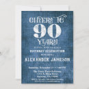 Search for 90 year old woman birthday invitations 90th birthday party