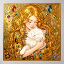 Search for art nouveau style posters Gold