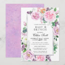 Search for purple peonies invitations Elegant