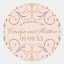 Search for flourish wedding stickers Vintage