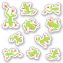 Search for frog eyes stickers Red eyed tree frog