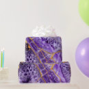 Search for amethyst wrapping paper Gemstone