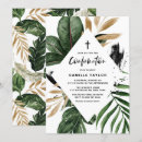 Search for gold confirmation invitations Watercolor