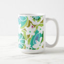 Search for purple and teal mugs Modern