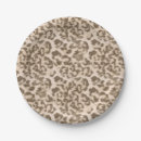 Search for leopard print plates Beige