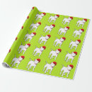 Search for bull terrier wrapping paper Red