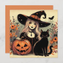 Search for witch halloween cards Retro