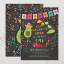 Search for holy guacamole birthday invitations Colourful