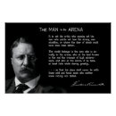 Search for arena posters Man in the arena