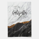 Search for black and white marble tea towels Gold