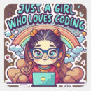 Search for software geek stickers Developer