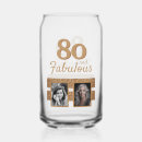 Search for eighties beer glasses 80 years old