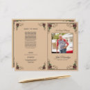 Search for celebration of life handout Order of service