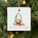 Search for silent night christmas tree decorations Baby jesus
