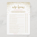Search for who knows bride best invitations Shower