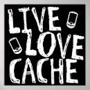 Search for cache posters Geocaching