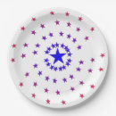Search for red and blue paper plates Purple
