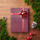Search for vintage looking wrapping paper Red