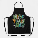 Search for new years aprons Happy new year