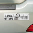 Search for llama bumper stickers Pet