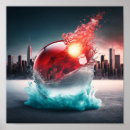 Search for fireball posters Red
