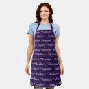 Search for purple pattern aprons Modern