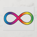 Search for infinity symbol postcards Autism