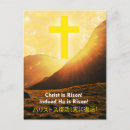 Search for easter greeting postcards Christ is risen
