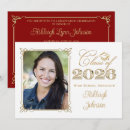 Search for red and white graduation invitations Trendy