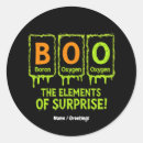 Search for funny chemistry stickers Table