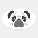 Search for pug face stickers Funny