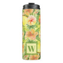 Search for floral monogram travel mugs Girly