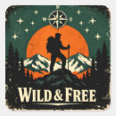 Search for free spirit stickers Wild and free