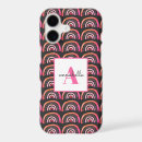 Search for pink and grey iphone cases Monogram initial
